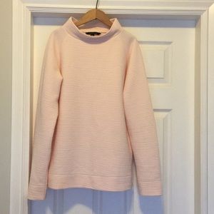 Wide neck ribbed Sweatshirt